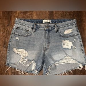 AF denim jean shorts